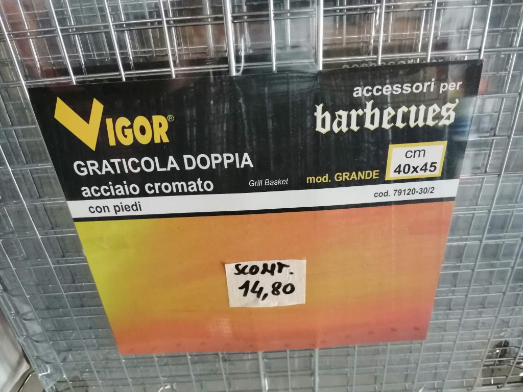 GRATICOLA DOPPIA 40X45